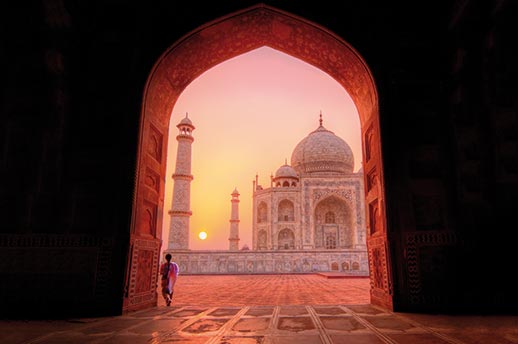 Take a peek at the Taj Mahal